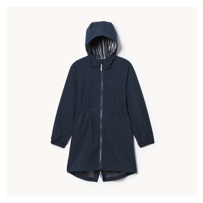 Filles Imperméable long pour filles - Jf Bleu Nuit